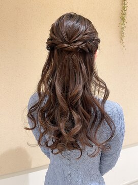 オリーブスバイネオリーブ(Olive's by neolive) ＊韓国風ハーフアップアレンジ＊(ヘアセット/ヘアアレンジ)