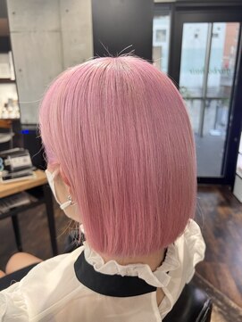 ガルボヘアー 名古屋栄店(garbo hair) #ベビーピンク#ハイトーン#ピンク#10代#20代#名古屋
