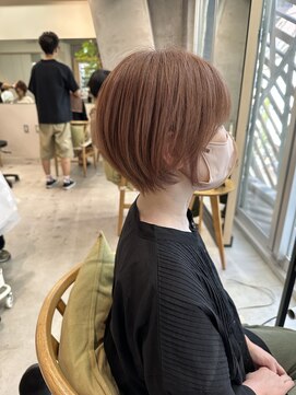 ミィ 浦和(mee) 斜めバンク/グレージュカラー/デザインカラー/シルキーベージュ