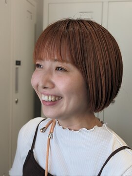 ケーオーエスビューティー(K O S beauty) ピンクのまるっこボブ！