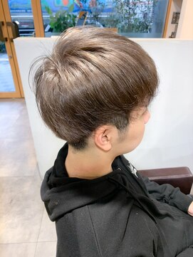 レオン(Re:ON) メンズダブルカラー×グレージュ