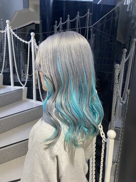 オンザ(ONTHE) silver×pail Blue