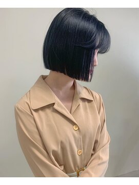 ナループロア ルームー(Nalu pu loa ROOMOO) ゆるまきタッセルカット/タッセルカット/タンバルモリ/韓国ボブ