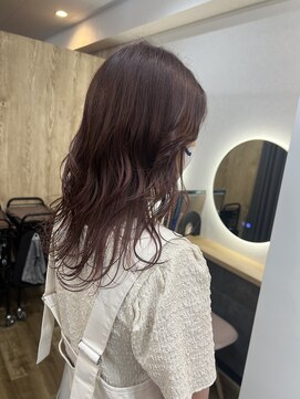 テーラ 南流山店(TELA) 『レイヤー×ピンクバイオレット』【TELAHAIR 南流山】
