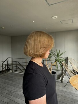 リバレッジ 広尾(Leverage) 大人海外ハイトーンボブレイヤー：Maho Toda