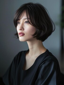 アルトリスト(Altruist Aging×HAIR&SPA) ★暗めカラーグランマッシュフェイスフレーミングデザインカラー