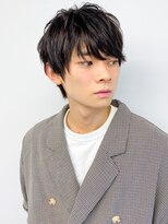 クオリス 赤塚店(QUALIS)&nbsp;爽やかメンズ☆ビジネスショートマッシュ黒髪透明感カラー