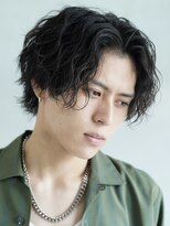 バイフィフス 天神大名(by fifth) ツイストスパイラルパーマ波巻きパーマメンズマッシュウルフ韓国