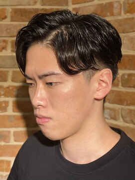 ヒロギンザ 仙台本店(HIRO GINZA) 仙台ニュアンスパーマ　センターパート