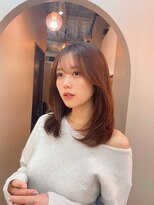 ロウバイレボ 柏(lou by revo)&nbsp;ミディアム/韓国風/レイヤーカット/顔回りカット/柏駅