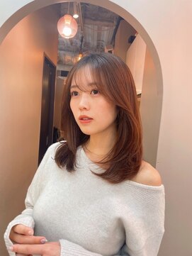 ロウバイレボ 柏(lou by revo) ミディアム/韓国風/レイヤーカット/顔回りカット/柏駅