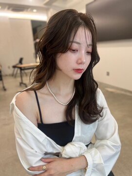 ユーフォリア 池袋東口駅前店(Euphoria) ブリーチなし秋色カラーオリーブカラーミディアムレイヤー