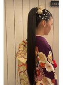 卒業や成人!冠婚葬祭ヘアセット