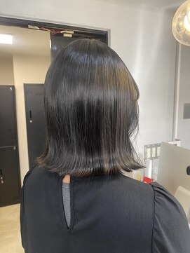 エトラ 渋谷店(etora) グレージュ　外ハネbob