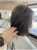 アンブレラカラー×サンドグレージュ