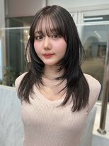 クム(kumu)&nbsp;韓国へア/レイヤー/顔周り/ボブ/透明感カラー