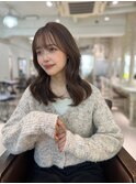 赤みなしベージュカラー 髪質改善 銀座