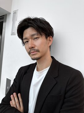 ロンドアベニール 北千住(Lond avenir) フェザーパーマワンカールパーマメンズ波巻きパーマ