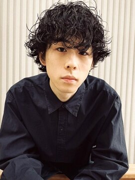 グリーン 登戸(green) 【green登戸】メンズマッシュウルフパーマ