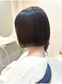 切りっぱなしボブ横浜タッセルボブ