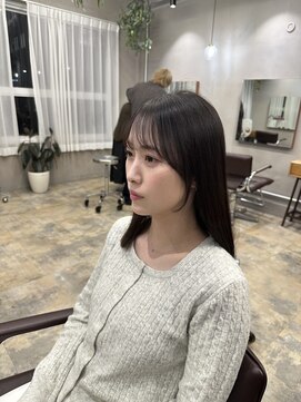 ラボアン 梅田店(lab.em.) 小顔に見える顔周りカット