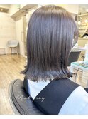 二星★オリーブアッシュの外ハネボブ♪