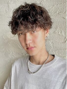 マグサロンギャラリー(Mag salon gallery) メンズカット！ツイスパ×波巻きパーマで爽やかイメチェン
