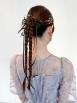 アルバム 銀座(ALBUM GINZA) ロング顔周りレイヤーおくれ毛韓国ヘア_ba570062