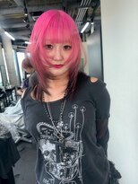 ヌル 原宿店(Null) ルーツカラー/デザインカラー/ケアブリーチカラー/姫ウルフ