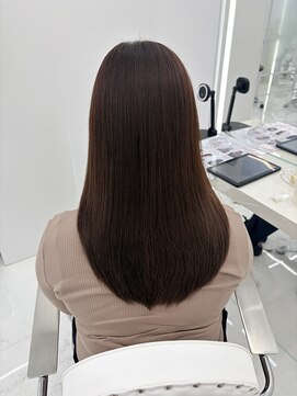 コア プラス 立川(COA PLUS) 韓国風レイヤーカット髪質改善ダブルカラーハッシュカット