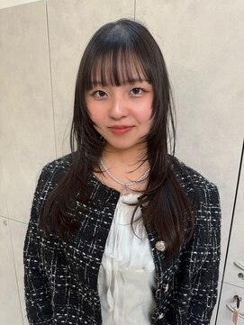 ラ ポルト ドゥ サワ(La Porte de SAWA) 簡単◎1カールミディアムレイヤはー×時短ヘア