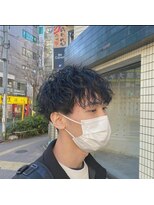 ビアンコカーロ 用賀店(Bianco caro) 波落ちサーフカール/サーフカールパーマ/刈り上げショート