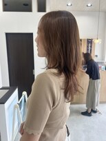 エミュ(emu.)&nbsp;ロングレイヤー×ソフトベージュ