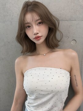ハーヴィー 大宮店(HARVEY) 韓国風レイヤーボブ 中韓ヘア nanami