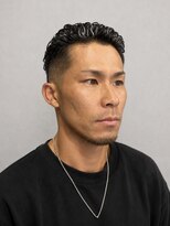 スター 稲沢店(STAR)&nbsp;フェードカット×クロップパーマ大人メンズ