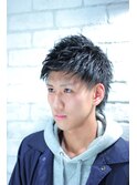 アップバングショート