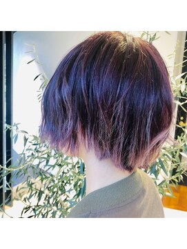 アース コアフュールボーテ ふじみ野店(EARTH coiffure beaute) カシスカラー