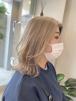 コンド(cond.) 色落ちもキレイなブロンドカラー♪♪