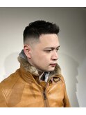 フェード風ソフモヒ 錦糸町 美容室床屋短髪男子メンズ刈り上げ