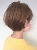 30代40代大人ショートボブ