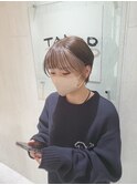 【TABOO Central】フェイスフレーミング×ホワイトグレージュ