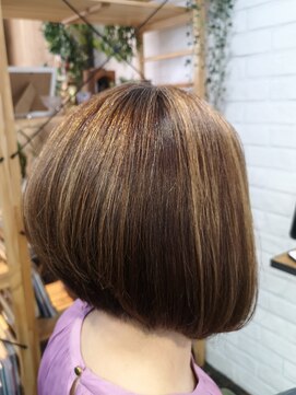 リコ 池袋東口店(Liko) 【Liko池袋】ハイライトボブスタイル【池袋】