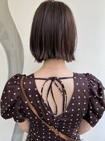 モリオ フロム ロンドン 大宮2号店(morio from London)&nbsp;【なかじま ひびき】透明感アッシュ×外ハネボブ