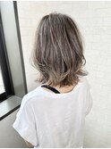 白髪ぼかしバレイヤージュ