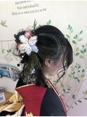卒業式アップセット