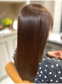 ミルクチョコレート×髪質改善トリートメント