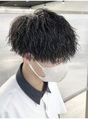 無造作 ツイストスパイラルパーマ
