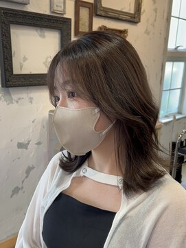 ジーニー 千葉(GENiE) 韓国ヘア/顔周りレイヤーカット【佐藤詩門】