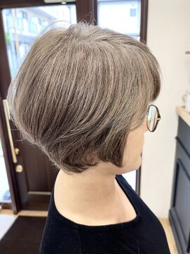 ジェービーヘア 稲毛(jb hair) 似合わせハッシュカットレッドブラウン