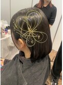 卒業式ヘアセット ヘアアレンジ